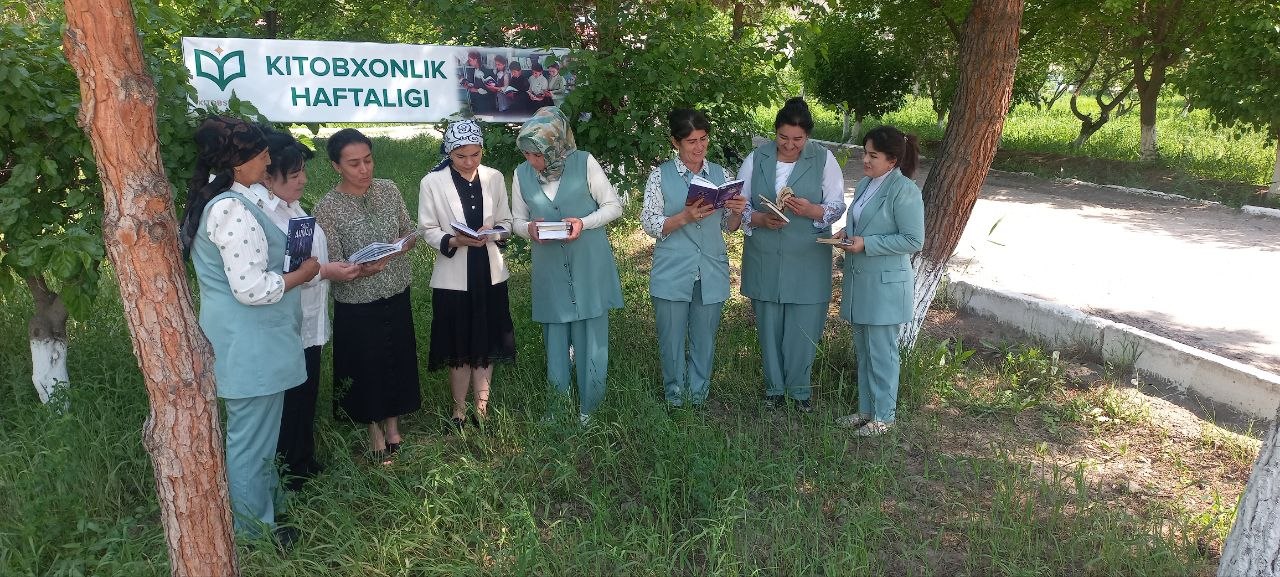 “Kitobxon yoshlar kelajak poydevori” kitob targ`iboti