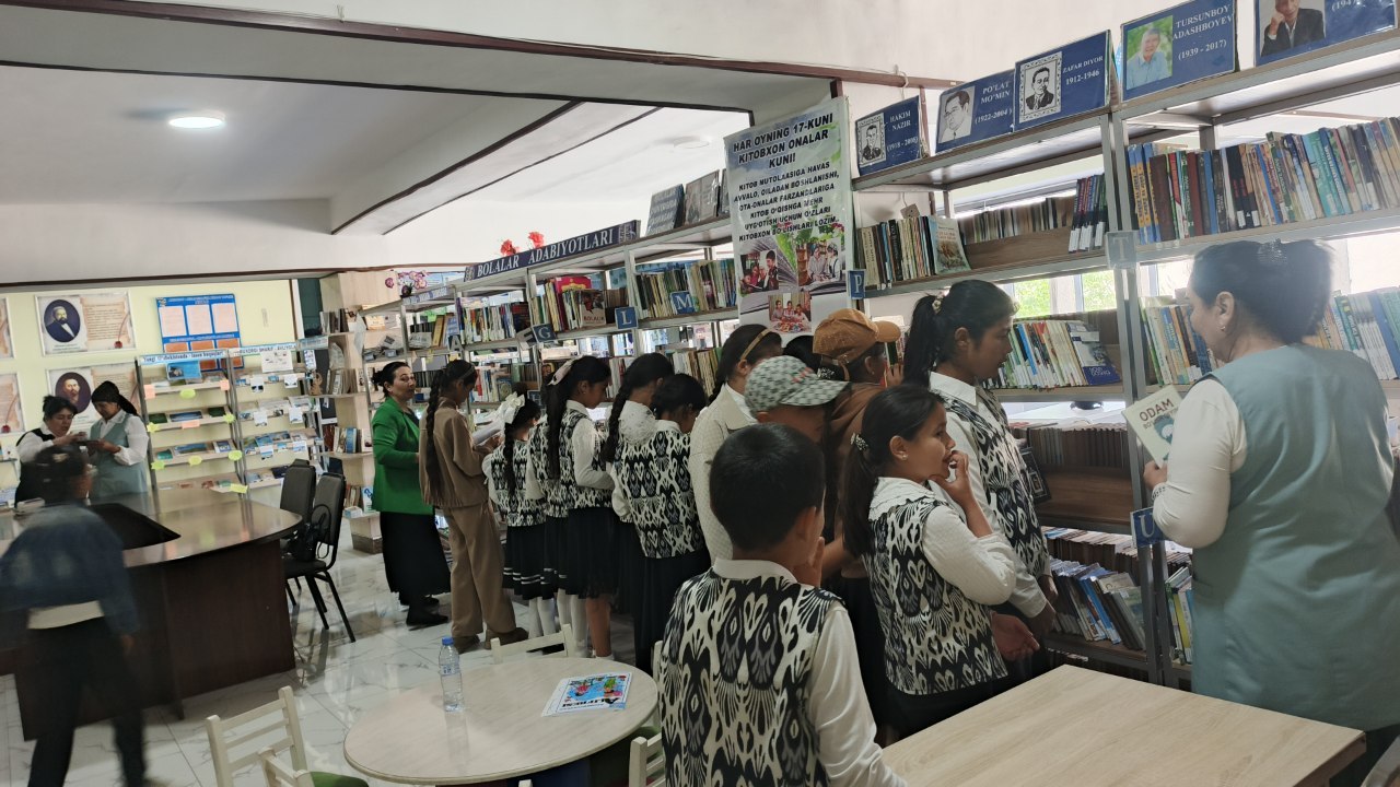 “Sirli kutubxonaga sayohat” loyihasi
